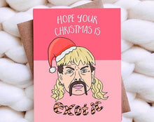 Load image into Gallery viewer, Top Hat and Monocle Holiday Cards