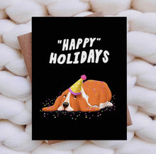 Load image into Gallery viewer, Top Hat and Monocle Holiday Cards