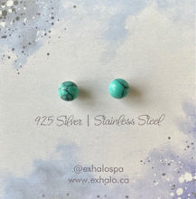 Load image into Gallery viewer, Natural Gemstone Stud Earrings ~ Explore Them All!
