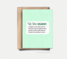 Load image into Gallery viewer, Top Hat and Monocle Holiday Cards