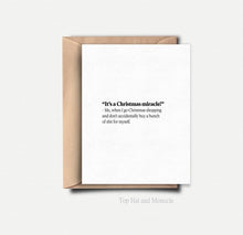 Load image into Gallery viewer, Top Hat and Monocle Holiday Cards