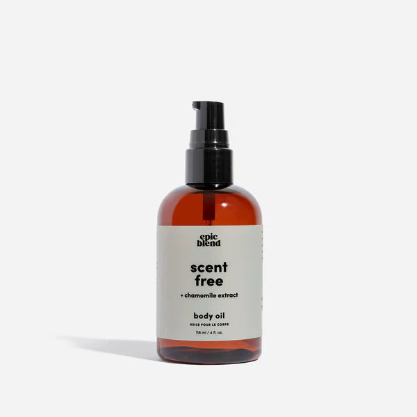 Epic Blend: Scent Free + Chamomile extract - Body Oil