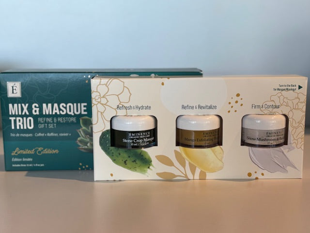 Mix & Masque Trio Refine And Restore Gift Set Limited Edition
