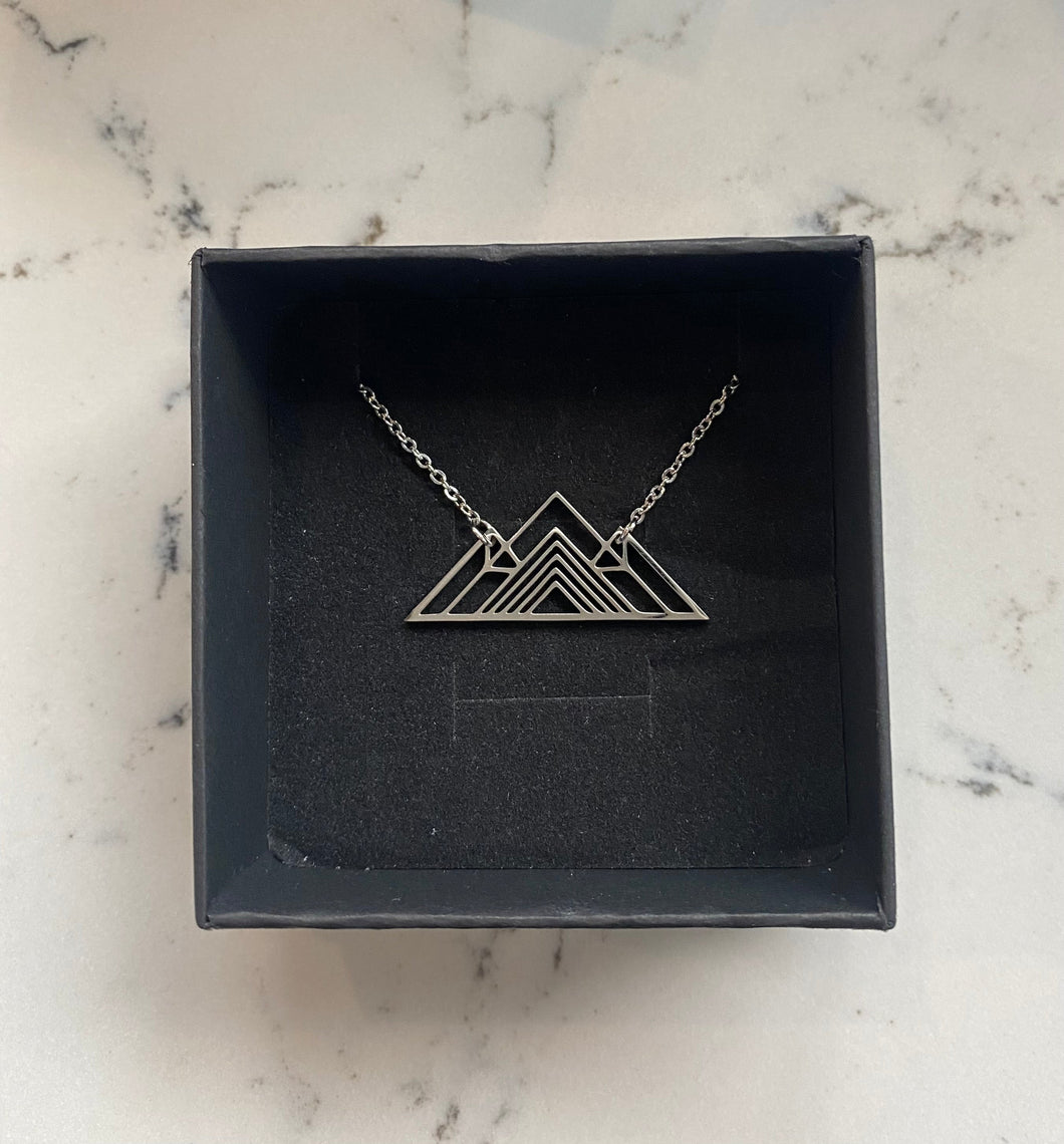 Mountain Stainless Steel Necklaces