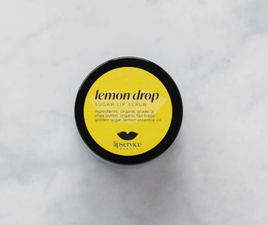 Vegan Lip Scrub-Lemon Drop