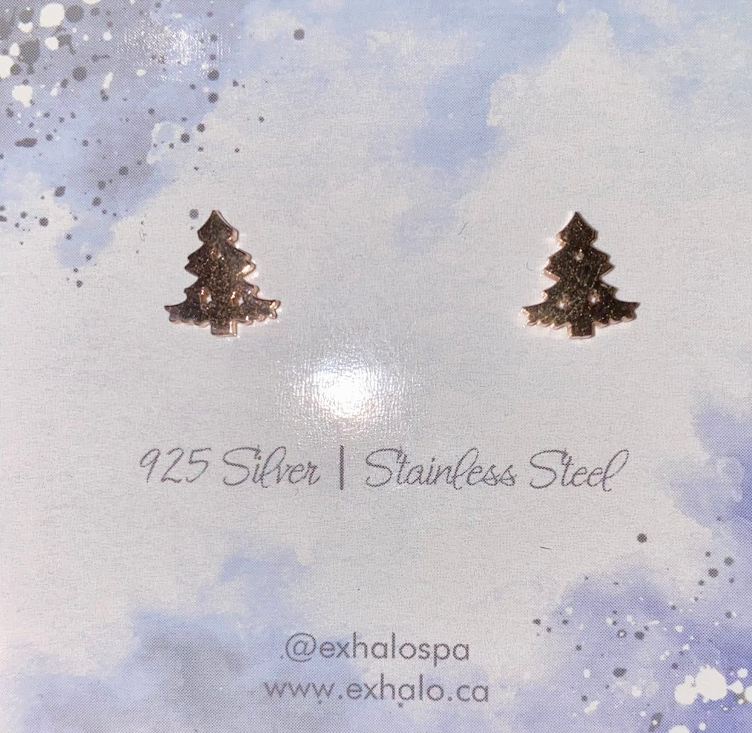 Christmas Tree Stud Earrings